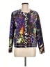 Robert Graham Print Purple Jacket Size 8 (estimated) - photo 1