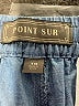 Point Sur 100% Cotton Blue Casual Pants Size 10 - photo 7