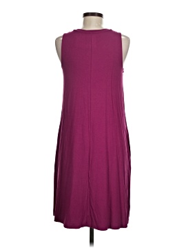 chinese dress ladies Time and Tru Women's T-Shirt Dress with Short Sleeves (US, Alpha, X-Small,  Regular, Regular, Coral Tie) at Amazon Women's Clothing store main image 1