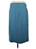 Ann Taylor Solid Teal Formal Skirt Size 6 - photo 2