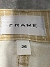 FRAME 100% Cotton Ivory Tan Casual Skirt Size 26 waist - photo 3