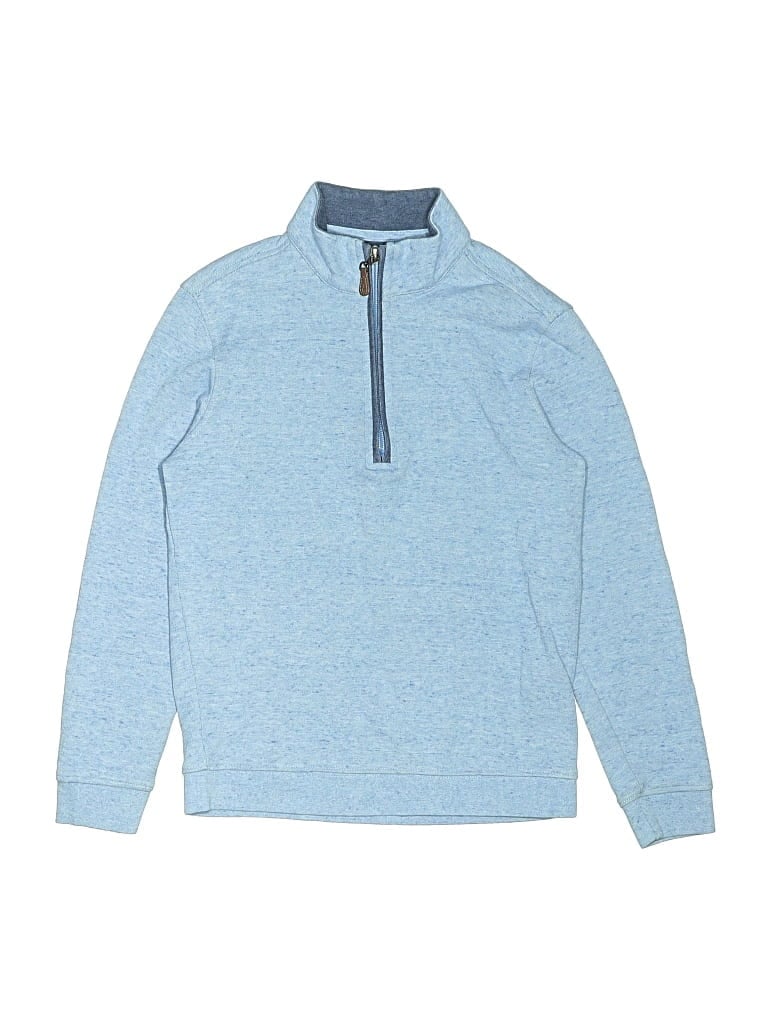 Pre-owned Johnnie-o Kids' Pullover Sweater In Blue
