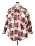 Terra & Sky 100% Polyester Plaid Pink Fleece Size 2X - photo 1