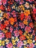 Dress Forum 100% Polyester Floral Yellow Purple Skort Size M - photo 3