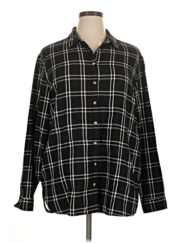 Jachs Girlfriend Long Sleeve Button-Down Shirt (view 1)