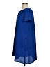 Lush Solid Blue Casual Dress Size XL - photo 5