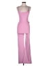 Otos Active Solid Pink Jumpsuit Size L - photo 1