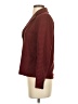 MICHAEL Michael Kors Houndstooth Burgundy Blazer Size 4 - photo 5