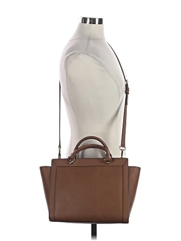 MICHAEL Michael Kors Leather Satchel (view 2)