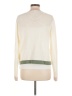 Boden 100% Linen Color Block Ivory Pullover Sweater Size 8 - photo 2