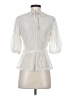 Topshop Ivory 3/4 Sleeve Blouse Size 4 - photo 2