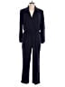 Fraiche by J 100% Polyester Solid Blue Jumpsuit Size L - photo 1
