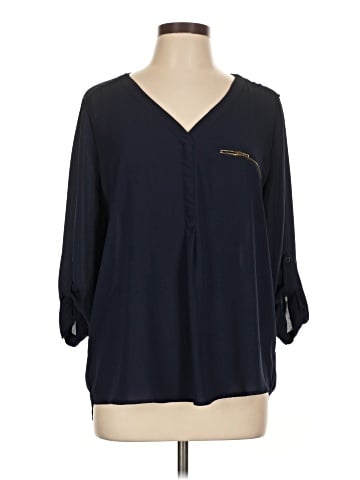 Tacera 3/4 Sleeve Blouse (view 1)