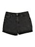 Refuge Black Denim Shorts Size 13 - photo 1