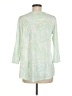 Chico's Green 3/4 Sleeve Blouse Size Med (1) - photo 2