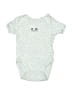 Amazon Essentials 100% Cotton Solid Gray Short Sleeve Onesie Size 0-3 mo - photo 1