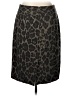 Rafaella Studio Animal Print Gray Casual Skirt Size 10 - photo 2
