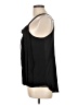 BCBGMAXAZRIA 100% Polyester Solid Black Sleeveless Blouse Size L - photo 5