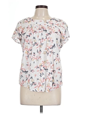 St. John's Bay Short Sleeve Blouse (view 1)