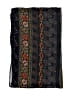 Unbranded Paisley Black Gray Scarf One size - photo 2