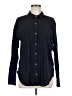 Splendid Black Long Sleeve Button-Down Shirt Size M - photo 1