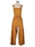Old Navy Solid Brown Jumpsuit Size S - photo 1