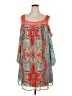 Speechless 100% Polyester Paisley Orange Casual Dress Size 2X - photo 1
