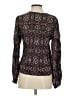 Caballero Purple Long Sleeve Blouse Size XS - photo 2