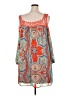 Speechless 100% Polyester Paisley Orange Casual Dress Size 2X - photo 2