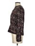 Caballero Purple Long Sleeve Blouse Size XS - photo 5