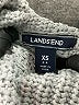 Lands' End Gray Turtleneck Sweater Size XS - photo 7