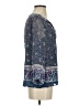 Joie Blue 3/4 Sleeve Blouse Size XS - photo 4
