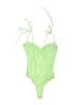 Lulus 100% Polyester Green Bodysuit Size XS - photo 2