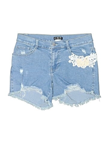 Venus Denim Shorts (view 1)