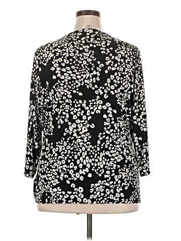 JLo by Jennifer Lopez 3/4 Sleeve Blouse (view 2)