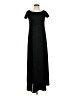 Unbranded Solid Black Casual Dress Size S - photo 1
