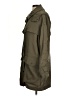 Zara Basic 100% Lyocell Green Trenchcoat Size S - photo 5