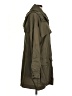 Zara Basic 100% Lyocell Green Trenchcoat Size S - photo 4