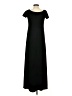 Unbranded Solid Black Casual Dress Size S - photo 2