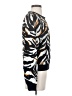 DKNY Animal Print Black Silk Pullover Sweater Size XS - photo 4