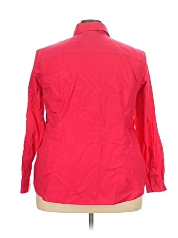 Jones New York Long Sleeve Button-Down Shirt (view 2)