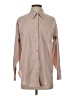 Assorted Brands Color Block Tan Long Sleeve Button-Down Shirt Size S - photo 1