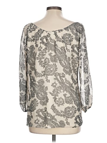 Pendleton 3/4 Sleeve Silk Top (view 2)
