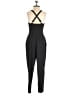 Sincerely Jules Solid Black Jumpsuit Size XS - photo 2