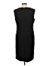 Dana Buchman Solid Black Cocktail Dress Size 12 - photo 2