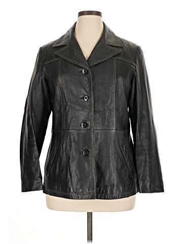 MAXIMA Leather Jacket (view 1)