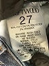 Driftwood Animal Print Blue Jeans Size 27 waist - photo 7