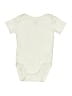 H&M 100% Cotton Solid Ivory Short Sleeve Onesie Size 2T - photo 1