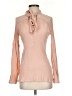 Venus 100% Rayon Pink Long Sleeve Blouse Size S - photo 1