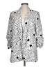 Assorted Brands 100% Polyester Print White Blazer Size L - photo 1